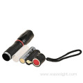 Military Adjustable Focus Side Cob Industrial Flashlight